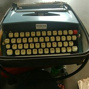 Antique webster XL 500 Type Writer